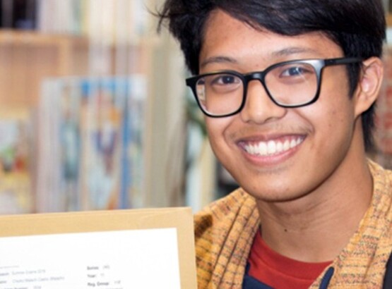 FGCS Pupil retakes GCSEs to try out harder grading system